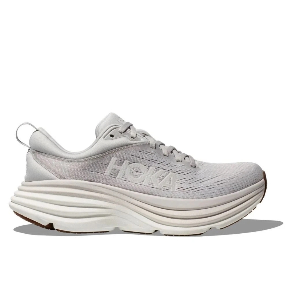 Hoka One One Men Bondi 8 Lunar Rock Running and Jogging Shoes 1123202